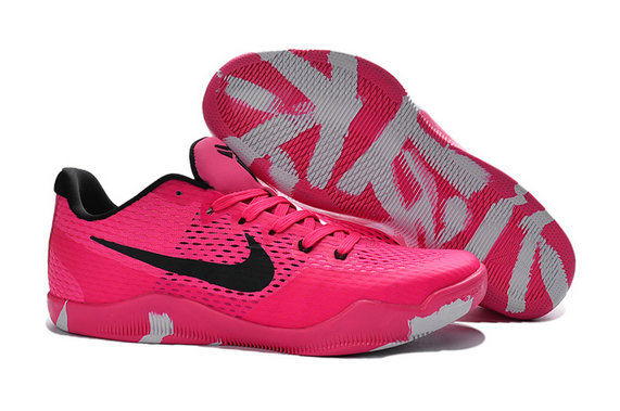 Kobe XI Pink Black White Basketball Shoes